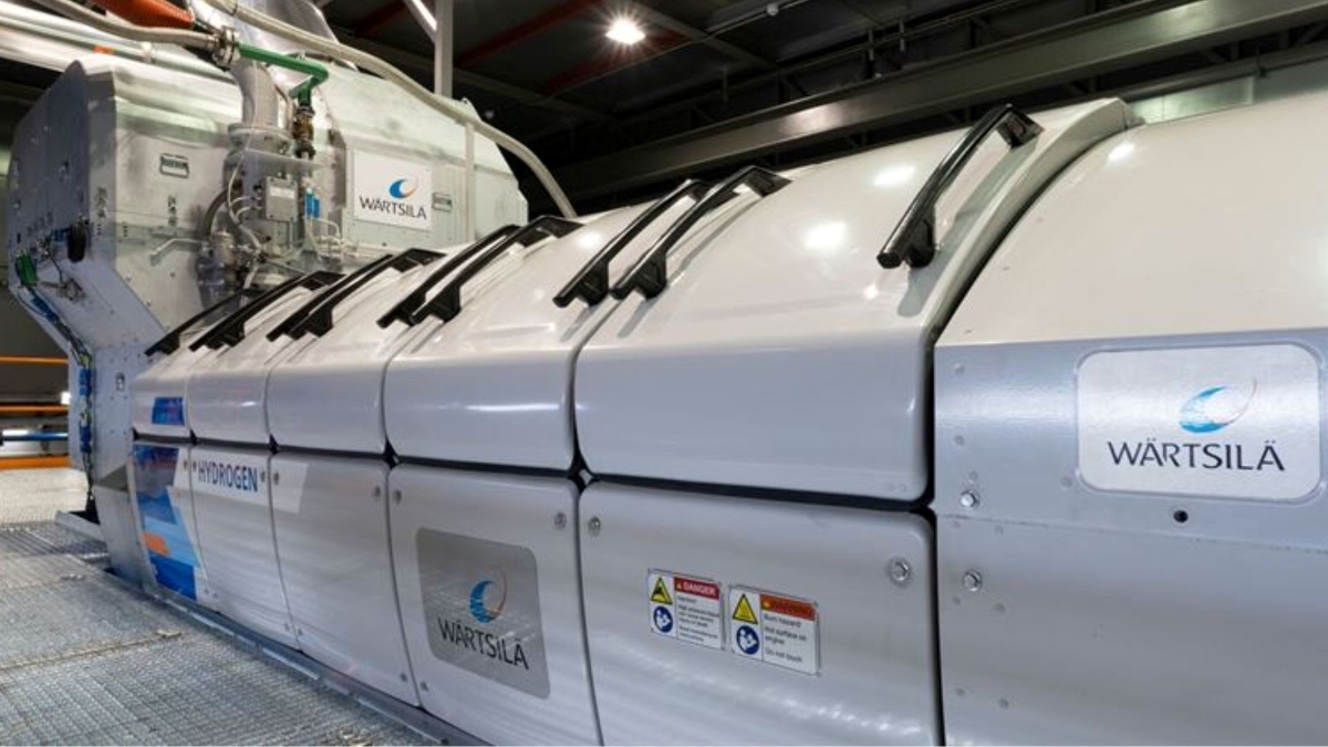 Công nghệ động cơ hydro được kỳ vọng đáp ứng nhu cầu điện ổn định của các ngành công nghiệp tiêu thụ nhiều năng lượng. Ảnh: Wartsila