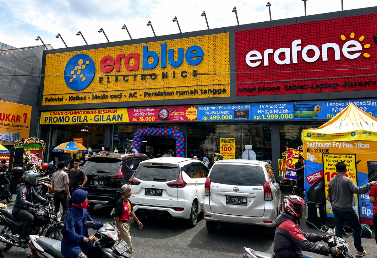 Mạng lưới EraBlue liên tục mở rộng và bùng nổ doanh số tại Indonesia, định hình trở thành động lực bứt phá và là 