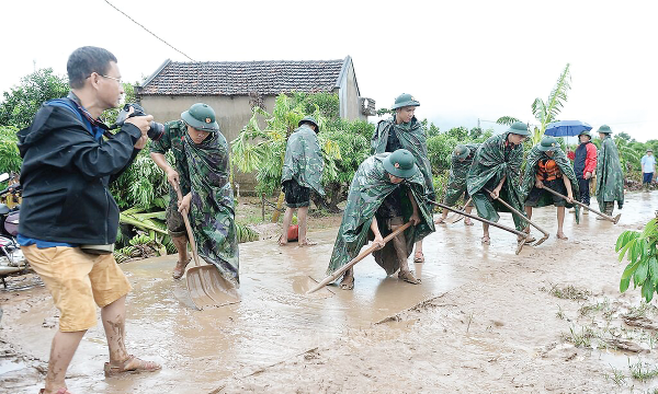 Báo chí đi đầu trong truyền thông phòng, chống thiên tai