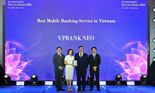 VPBank NEO lần thứ ba nhận giải quốc tế: Dấu ấn của một ngân hàng số toàn năng