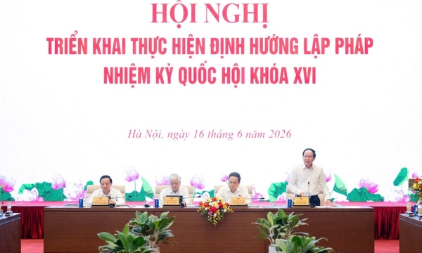 Pháp luật phải đi trước, tạo thuận lợi cho đổi mới sáng tạo, đầu tư, sản xuất, kinh doanh