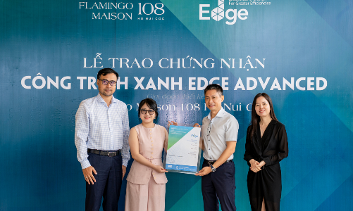 Flamingo Maison 108 xác lập dấu ấn với chứng nhận EDGE Advanced 