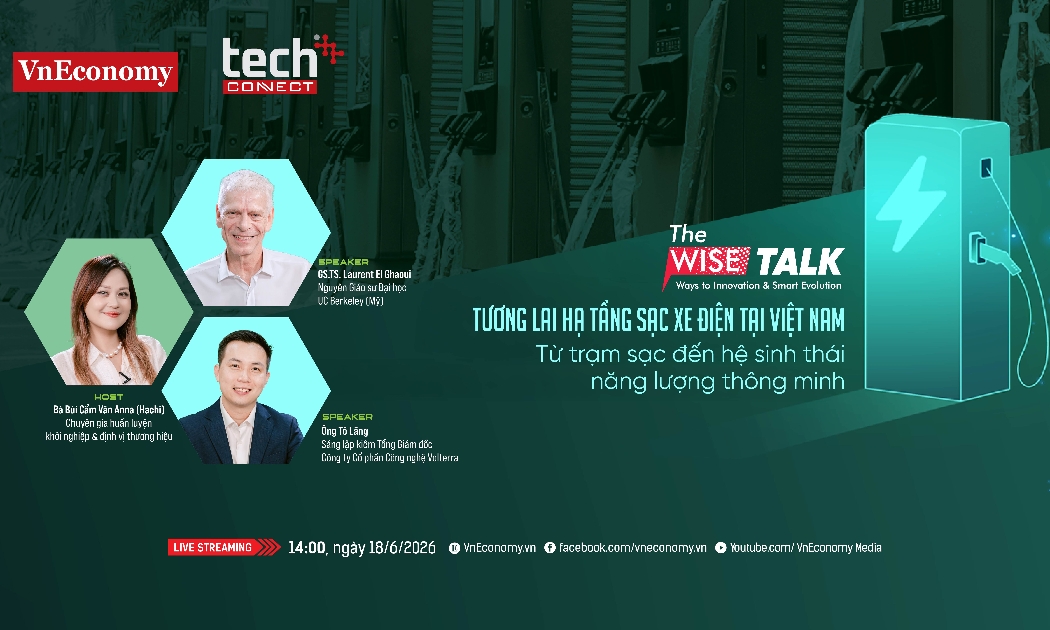 [Trực tiếp] Tương lai hạ tầng sạc xe điện tại Việt Nam: Từ trạm sạc đến hệ sinh thái năng lượng thông minh