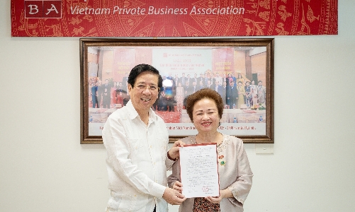 Hội Doanh nhân Tư nhân Việt Nam có Quyền Chủ tịch mới
