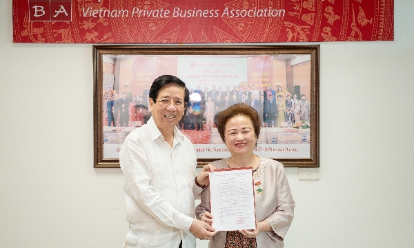 Hội Doanh nhân Tư nhân Việt Nam có Quyền Chủ tịch mới