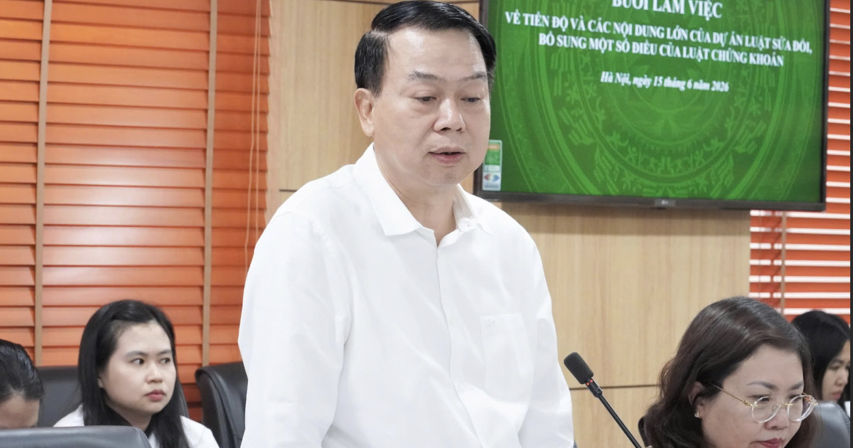 Thứ trưởng Nguyễn Đức Chi: Sửa Luật chứng khoán đáp ứng yêu cầu nâng hạng