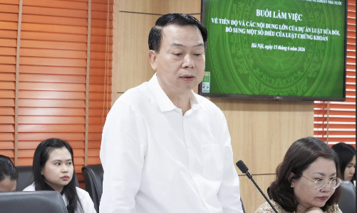 Thứ trưởng Nguyễn Đức Chi: Sửa Luật chứng khoán đáp ứng yêu cầu nâng hạng thị trường