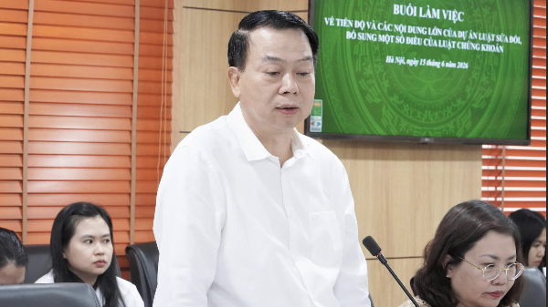 Thứ trưởng Nguyễn Đức Chi: Sửa Luật chứng khoán đáp ứng yêu cầu nâng hạng thị trường