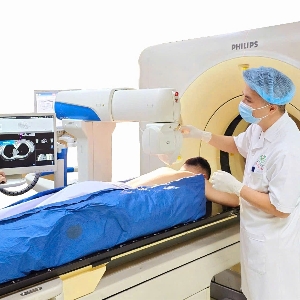 Robot Maxio tại Bệnh viện Quân y 175.
