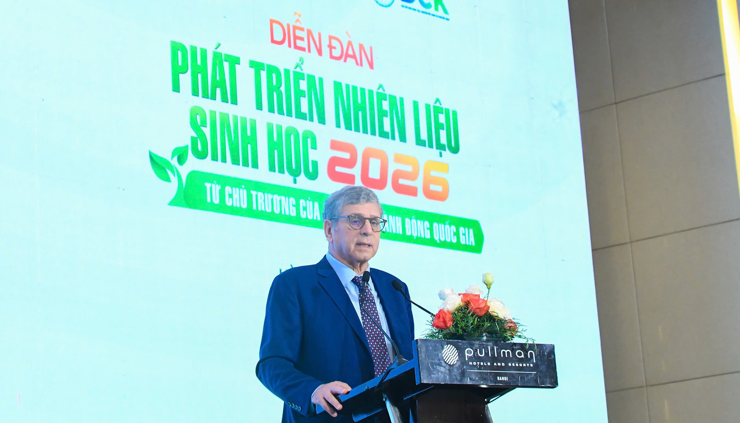 Ông Marco Farani, Đại sứ Brazil tại Việt Nam chia sẻ kinh nghiệm xây dựng thành công một chuỗi giá trị ethanol sinh học hoàn chỉnh.