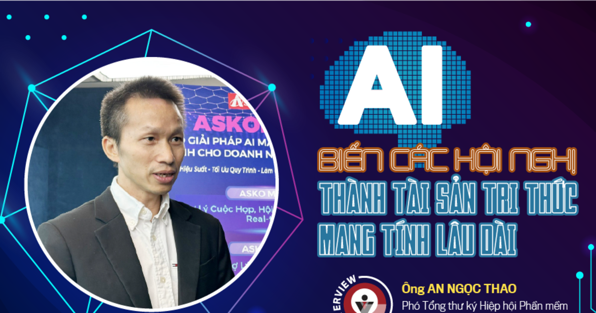 AI biến các hội nghị thành tài sản tri thức mang tính lâu dài 1 AI biến các hội nghị thành tài sản tri thức mang tính lâu dài