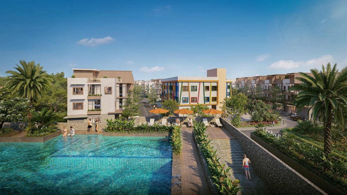 Iconia Lakeside được thiết kế mang tinh thần nghỉ dưỡng giữa lòng Thủ đô - Ảnh: NewX.