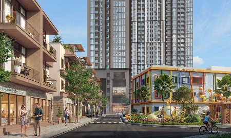 Thiếu nguồn cung thấp tầng nội đô, 104 căn nhà phố Iconia Lakeside được người mua nhà săn đón