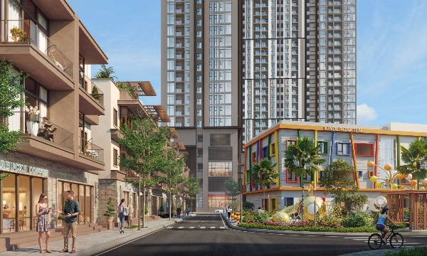 Thiếu nguồn cung thấp tầng nội đô, 104 căn nhà phố Iconia Lakeside được người mua nhà săn đón