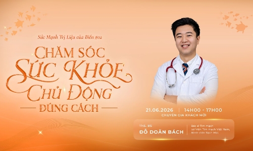 Chuyên gia Tim mạch - Viện Tim mạch Việt Nam đồng hành cùng cộng đồng Coastal Quảng Ngãi trên hành trình sống khỏe chủ động