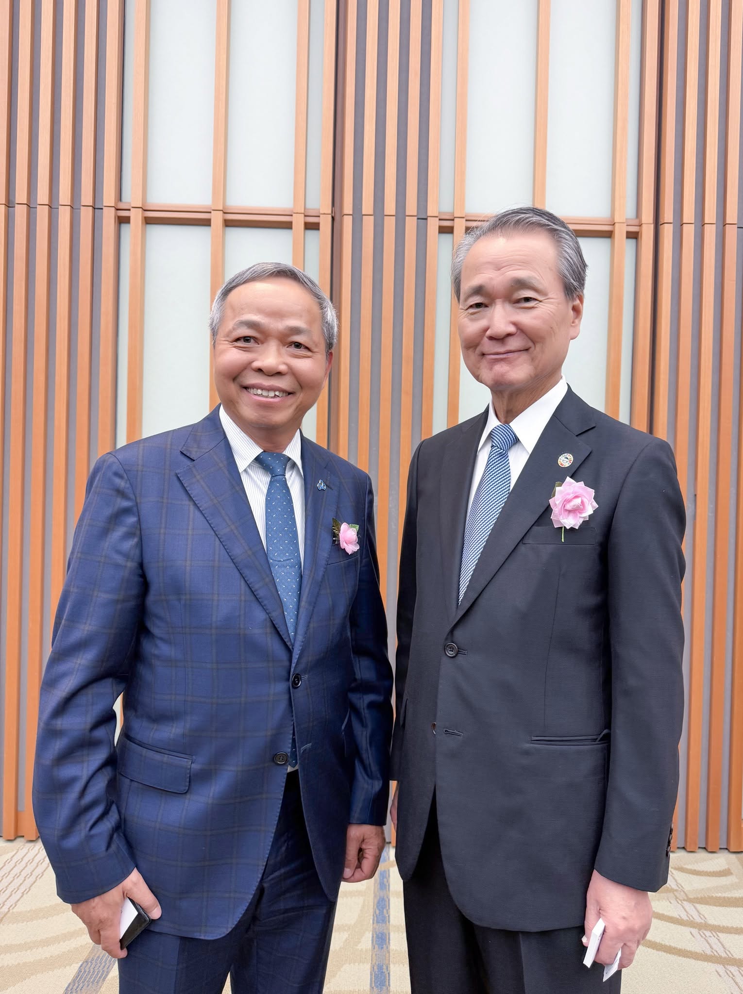 Chủ tịch Tập đoàn CMC Nguyễn Trung Chính gặp gỡ Chủ tịch Keidanren TSUTSUI Yoshinobu tại Tokyo (tháng 6/2026), khẳng định vai trò thành viên tích cực của CMC tại liên đoàn kể từ năm 2024.
