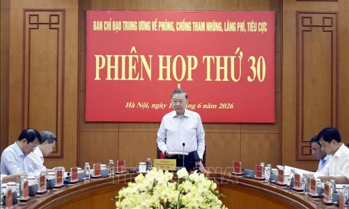 Tổng Bí thư, Chủ tịch nước Tô Lâm: Chuyển mạnh từ xử lý hậu quả sang phòng ngừa tham nhũng từ gốc, từ sớm, từ xa