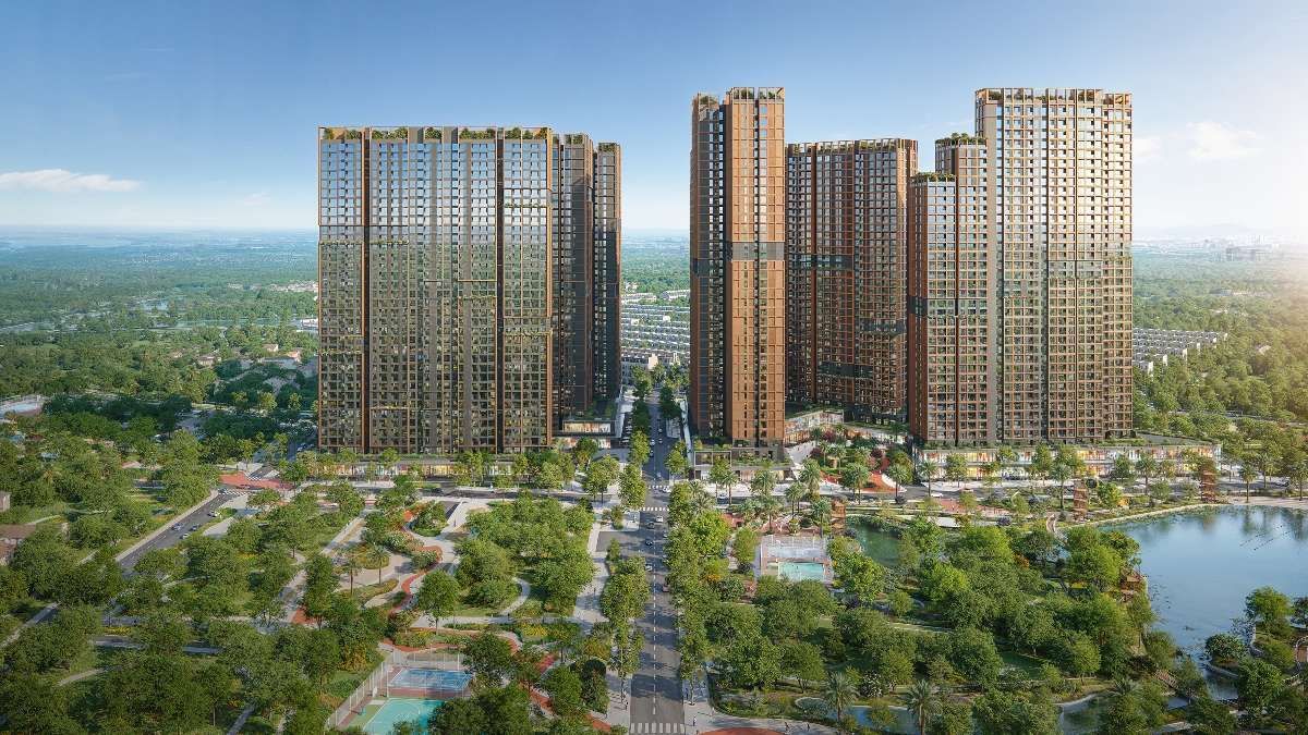 Tòa M3 sở hữu vị trí tâm điểm nội khu đắt giá giao thoa các đại lộ huyết mạch.