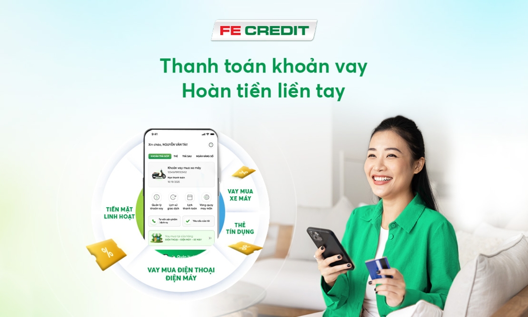 FE CREDIT đầu tư hơn 2,3 tỷ đồng, khuyến khích khách hàng xây dựng thói quen tài chính tốt