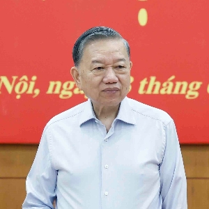 Tổng Bí thư, Chủ tịch nước Tô Lâm chủ trì phiên họp thứ 30 Ban Chỉ đạo Trung ương về phòng, chống tham nhũng, lãng phí tiêu cực. Ảnh: TTXVN