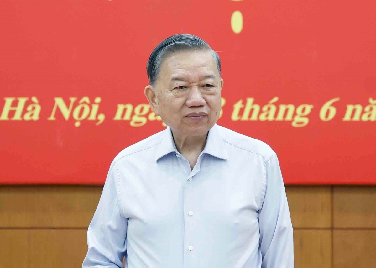 Tổng Bí thư, Chủ tịch nước Tô Lâm chủ trì phiên họp thứ 30 Ban Chỉ đạo Trung ương về phòng, chống tham nhũng, lãng phí tiêu cực. Ảnh: TTXVN