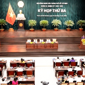 Toàn cảnh kỳ họp thứ ba HĐND TP. Hồ Chí Minh khóa XI - Ảnh: Cổng thông tin điện tử TP. Hồ Chí Minh