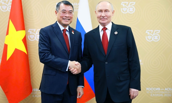 Việt Nam - Nga thúc đẩy các trụ cột hợp tác chiến lược, hướng tới kim ngạch thương mại 15 tỷ USD