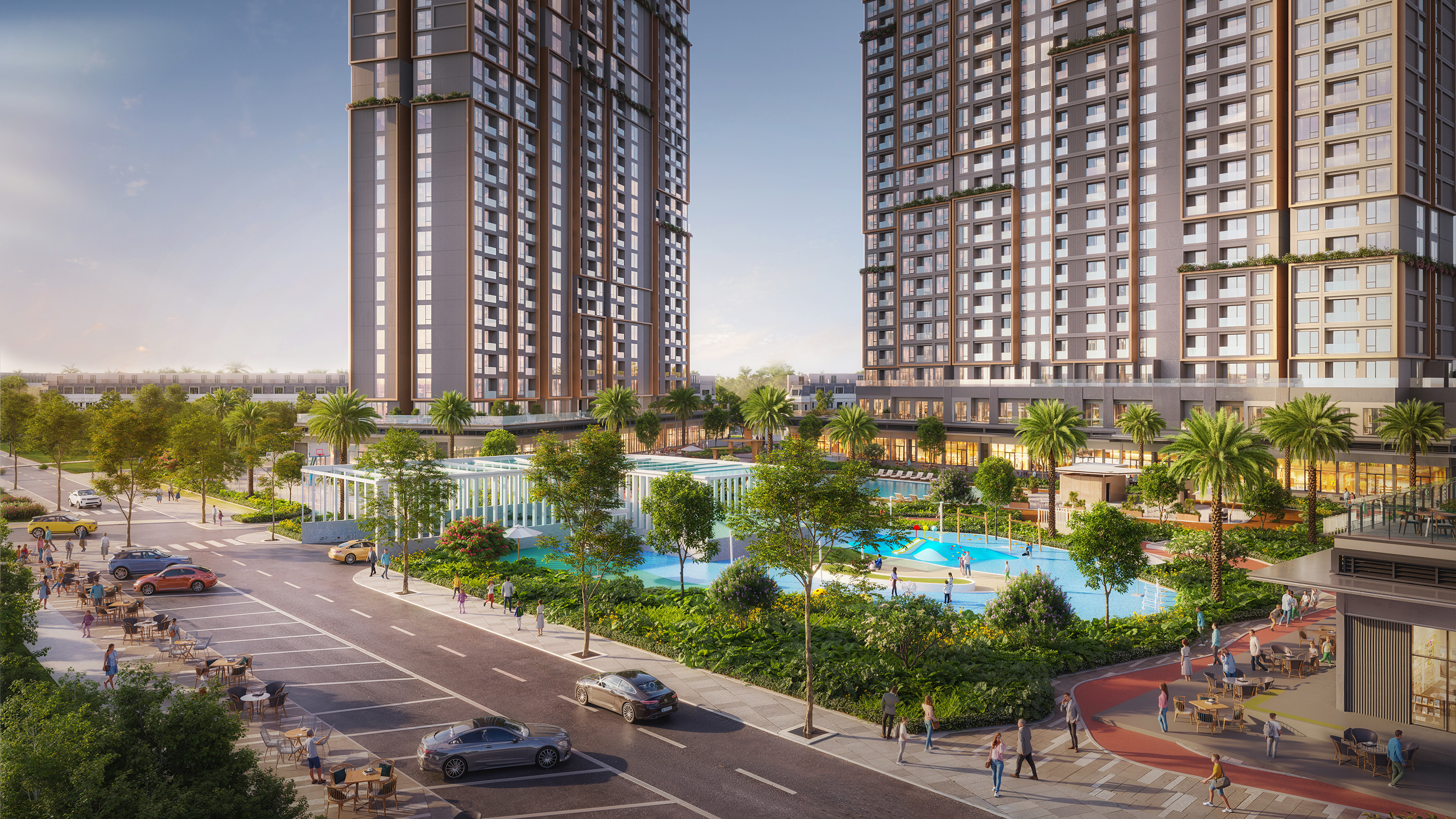 The Parkland sở hữu chuẩn sống hiện đại cùng chính sách tài chính linh hoạt cho cư dân thế hệ mới. Ảnh: MIK Group.