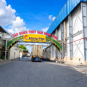 Tập đoàn Thuỷ sản Minh Phú ở tỉnh Cà Mau. Ảnh: Chu Khôi.