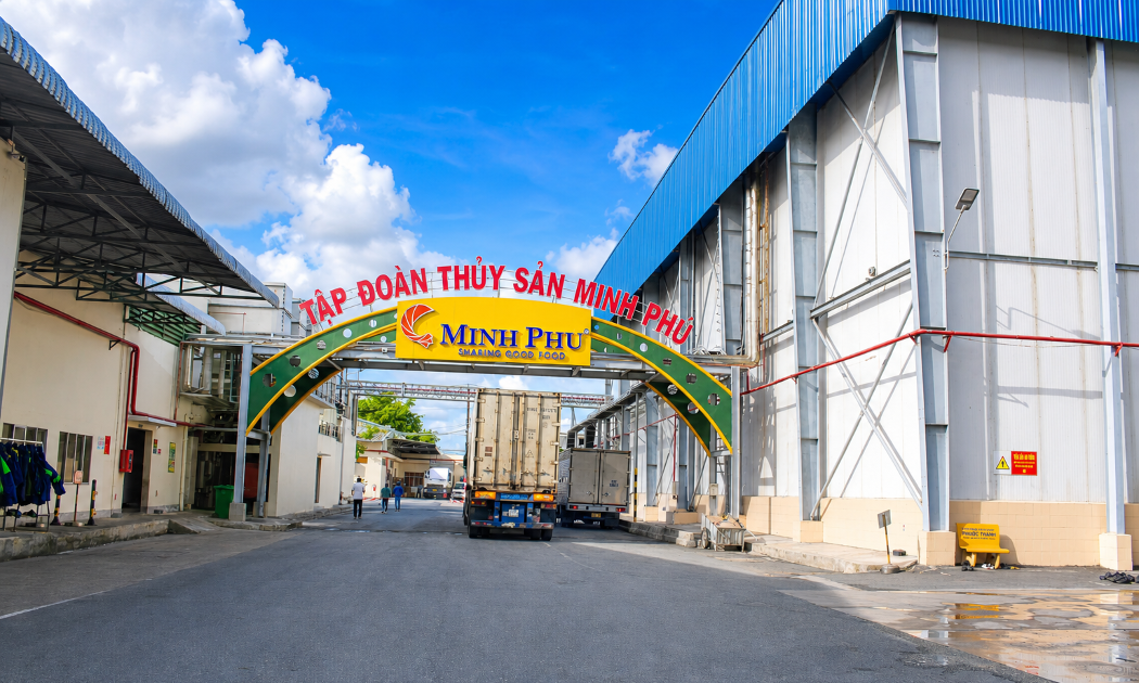 Tập đoàn Thuỷ sản Minh Phú ở tỉnh Cà Mau. Ảnh: Chu Khôi.