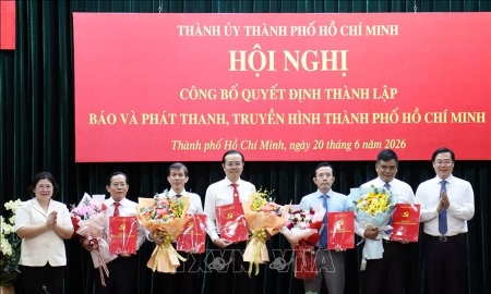 Bổ nhiệm Tổng giám đốc Cơ quan Báo và Phát thanh, Truyền hình TP.HCM
