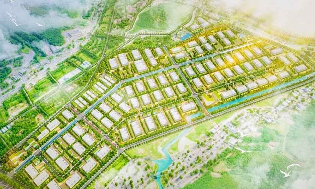 Phối cảnh tổng thể Khu B - Khu công nghiệp Thọ Lộc