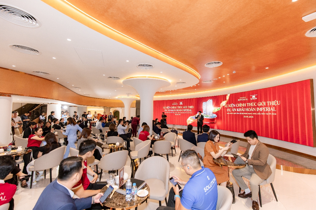 Bộ sưu tập căn hộ Bespoke giới hạn Giai đoạn 1 của Khải Hoàn Imperial nhanh chóng trở thành tâm điểm quan tâm của thị trường. Ảnh: Khải Hoàn Imperial.