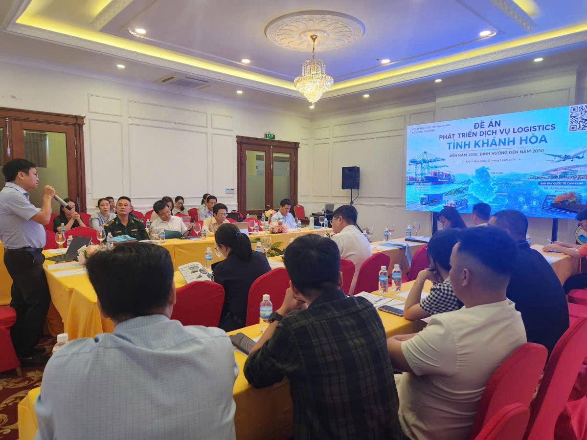 Hội nghị góp ý Đề án phát triển dịch vụ logistics đến năm 2030, định hướng đến năm 2050.
