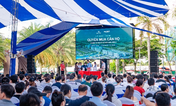 Gần 100% căn dự án nhà ở xã hội Nam Long 2 hoàn tất đặt cọc
