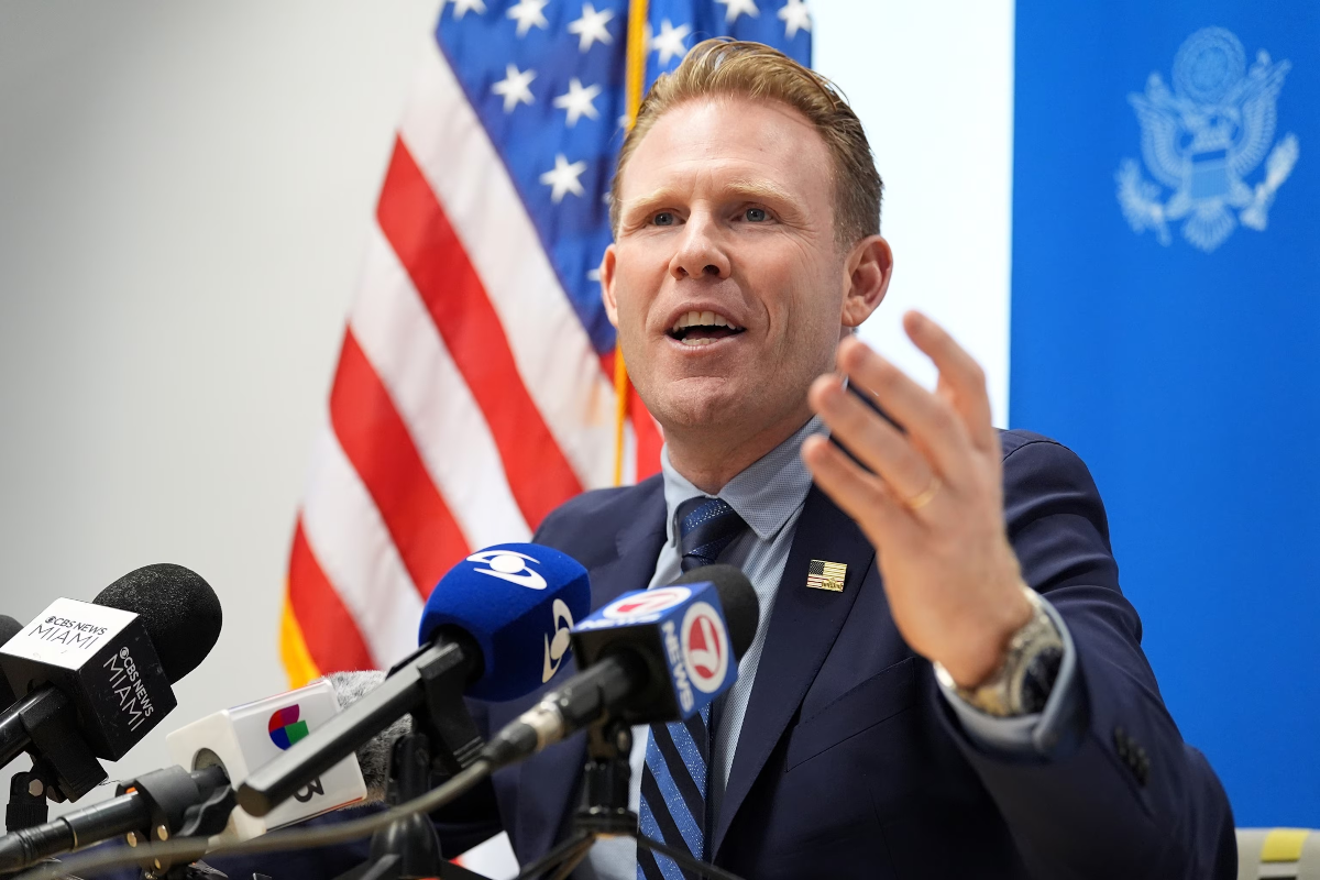 Ông Andrew Giuliani, Giám đốc điều hành Nhóm công tác World Cup của Nhà Trắng. Ảnh: WUSF