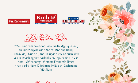 Lời cảm ơn của Tạp chí Kinh tế Việt Nam – VnEconomy - Vietnam Economic Times