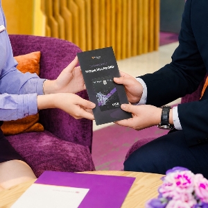 TPBank đã cho ra mắt thẻ đa năng quốc tế TPBank Visa FlashBiz. Ảnh: TPBank.