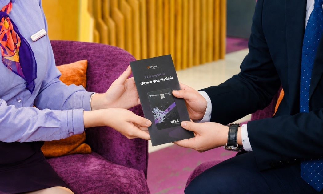 TPBank đã cho ra mắt thẻ đa năng quốc tế TPBank Visa FlashBiz. Ảnh: TPBank.