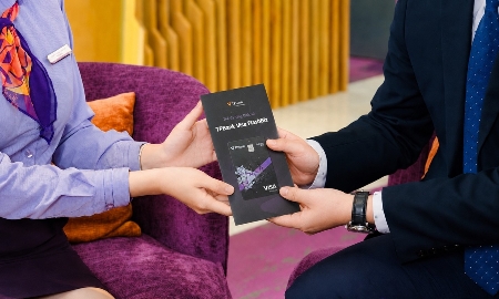 TPBank đã cho ra mắt thẻ đa năng quốc tế TPBank Visa FlashBiz. Ảnh: TPBank.