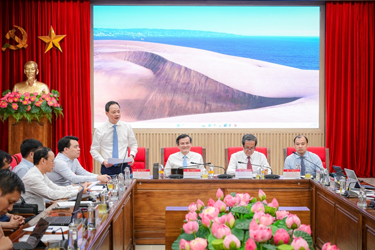 GS,TS Trần Hồng Thái, Ủy viên Ban Chấp hành Trung ương Đảng, Chủ tịch Viện Hàn lâm Khoa học và Công nghệ Việt Nam - Ảnh: Phạm Cường