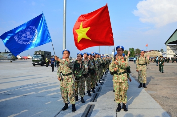 Việt Nam được đánh giá là một trong những quốc gia có nhiều bước tiến đáng kể trong việc tham gia các hoạt động gìn giữ hòa bình quốc tế. Ảnh minh họa.