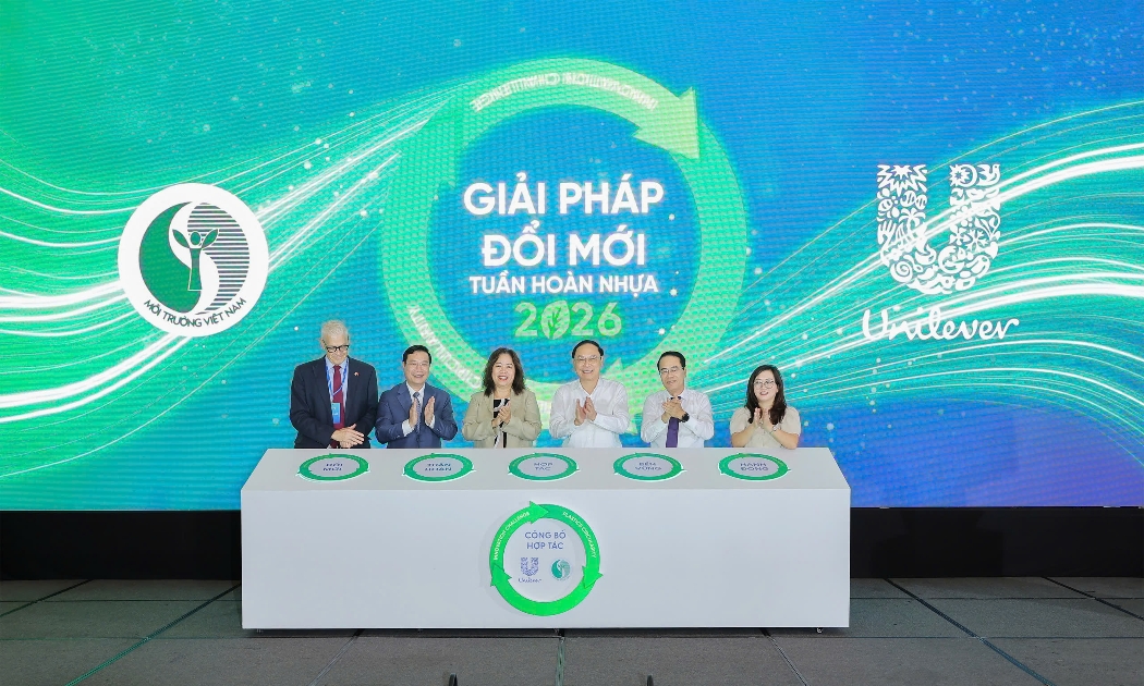 Chính thức phát động cuộc thi “Giải pháp Đổi mới Tuần hoàn Nhựa 2026” trong khuôn khổ hợp tác chiến lược giai đoạn 2026 - 2030.