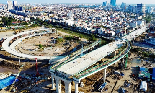 Dự án xây dựng cầu Nguyễn Trãi được xác định có tốc độ giải ngân vốn đầu tư công cao.