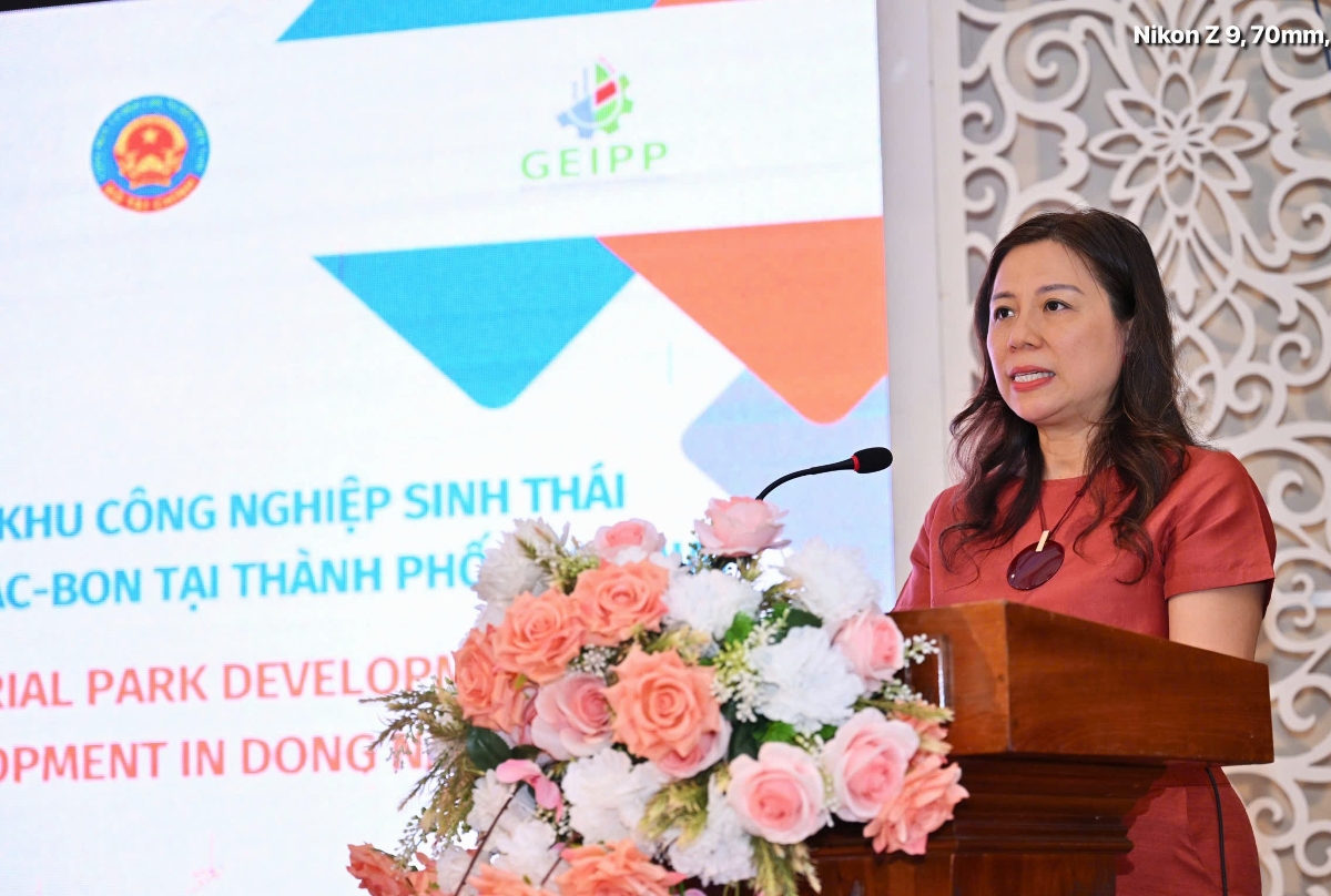 Bà Lê Thị Thanh Thảo: "Đồng Nai đang sở hữu nhiều điều kiện thuận lợi để trở thành một trong những địa phương đi đầu trong phát triển khu công nghiệp sinh thái".