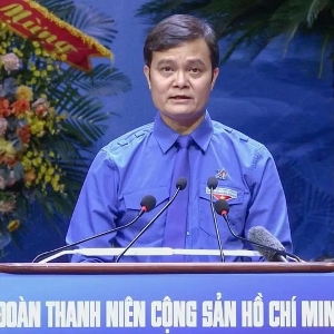 Ông Bùi Quang Huy, Bí thư thứ nhất Trung ương Đoàn khóa XIII, nhiệm kỳ 2026 – 2031. Ảnh: VGP.