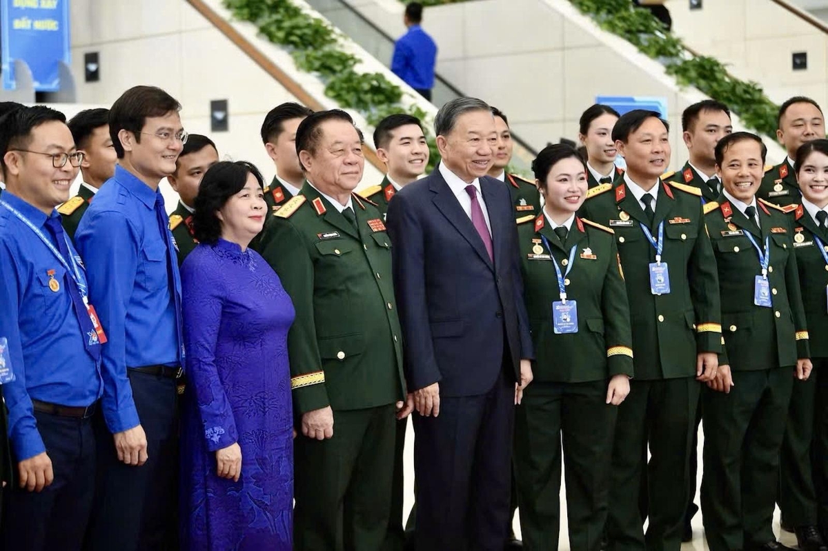 Tổng Bí thư, Chủ tịch nước Tô Lâm dự Phiên trọng thể Đại hội đại biểu toàn quốc Đoàn TNCS Hồ Chí Minh lần thứ XIII.