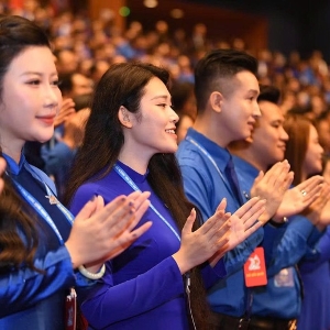 Đại biểu dự Đại hội Đoàn TNCS Hồ Chí Minh lần thứ XIII, nhiệm kỳ 2026 – 2031. Ảnh: VGP.