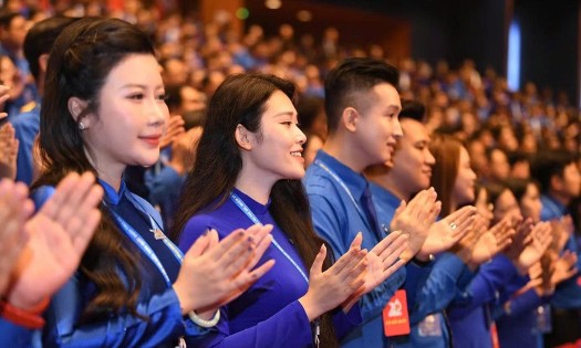 Đại biểu dự Đại hội Đoàn TNCS Hồ Chí Minh lần thứ XIII, nhiệm kỳ 2026 – 2031. Ảnh: VGP.