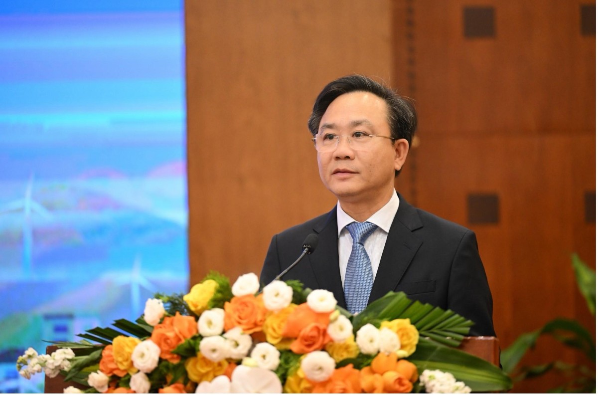 Ông Hoàng Xuân Tân, Phó Chủ tịch UBND tỉnh Quảng Trị, Trưởng ban Tổ chức Lễ hội phát biểu tại buổi họp báo.
